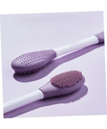NUSITOU Mud Applicator Clay Brush Facial Scrubber for Face Applier Applicator Tool Cleaning Scrubber Face Scrubber Face Wash Brush Silicone Scrubber Plastic Double Sided - Buy Online on GoSupps.com
