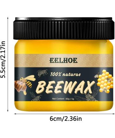 Wood Wax Polish | Beeswax Furniture Care Multipurpose Wood Beeswax for Floor Tables Chairs Cabinets Anti-Dry Dtt Yellow C - Buy Online on GoSupps.com