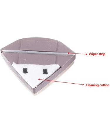 Glass Cleaning Brush Triangle Shape Glass Wiper Magnetic Double-Sided Hollow Glass Wiper Surface Cleaning Brush Pad Tool Window Cleaner - Buy Online on GoSupps.com