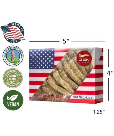 4 Boxes of Hand Selected American Ginseng Root-Small Tail (4oz/Box) / Panax Ginseng. Boosts Body Immunity Energy & Stamina for Man & Women (16 Oz. (Pack of 4)) 4 Ounce (Pack of 4) - Buy Online on GoSupps.com