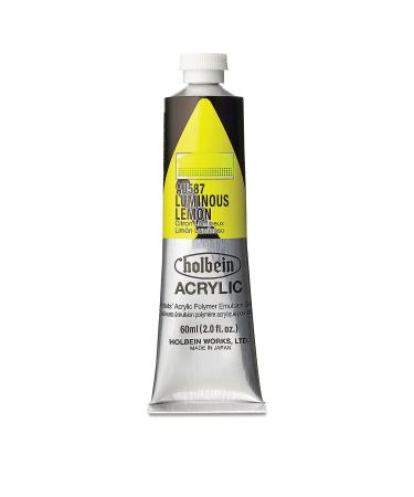 Holbein - Artist Heavy Body Acrylic - 60ml Tube - Luminous Lemon