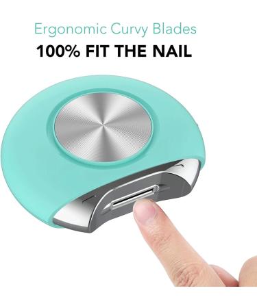 UNbit Nail Clipper Automatic Electric Nail Clipper Cute Trimmer Nail Cutter Manicure Pedicure Nail Trimmer Scissors Nail Care Scissors(Color:Blu) - Buy Online on GoSupps.com