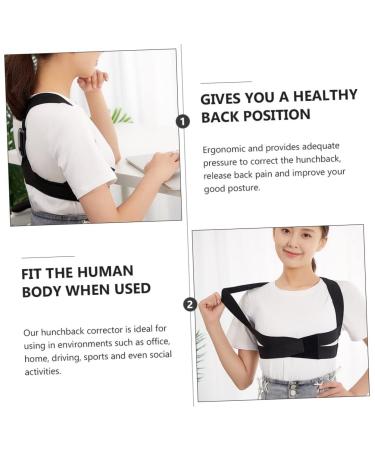 FOMIYES 3 Sets Electronic Posture Reminder Brace - Improve Your Sitting Posture and Shoulder Alignment - Ideal for Hunchback Support - Buy Online on GoSupps.com