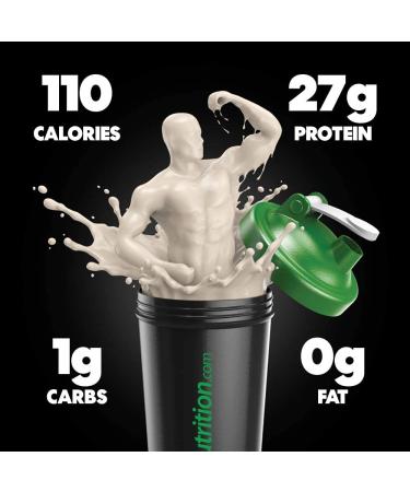 5lbs Unflavored Whey Protein Isolate Powder - 27g Protein per Serving - Cold-Filtration Process - Third Party Tested - Buy Online on GoSupps.com