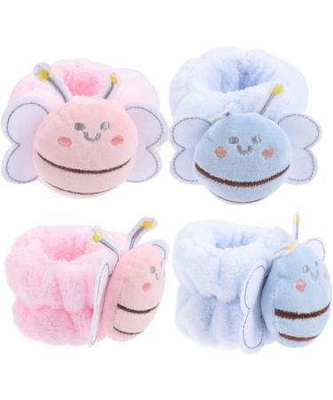 FOMIYES 8 Pairs Wrist Band Wrist Wraps Spa Wristbands Wrist Cuffs for Washing Face Headband for Washing Spa Hair Band Towel Wrist Scrunchies for Washing Face Child Cute Flannel Wash Belt - Buy Online on GoSupps.com