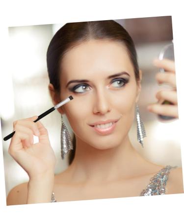 Baluue 6pcs Flat Eyebrow Brush Eyeliner Brush Eye Makeup Brush Eyebrow Makeup Brush Black Artificial Fiber - Buy Online on GoSupps.com