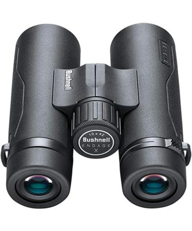 Bushnell Engage X 10x42mm Binoculars - Waterproof and Lightweight for Hunting, Travel, Camping - Black - Buy Online on GoSupps.com