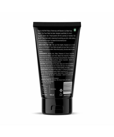 Buy Be ardo Ice Cooling Facewash for Men | Instant Icy Freshness | Refreshing & Hydrating 100ml - Best International Shipping - Buy Online on GoSupps.com