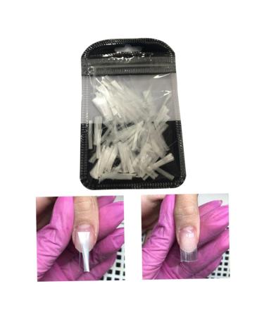 DRESSOOS Nail Fiber Lady Manicure Fiber Extension Nail Wraps Nail Fiberglass Glassine Fiber Glasses Nail Fiberglass Nail Gelt Fiber Nail Gel Nails Gel Nail Art Fiber Manicure Extend Woman