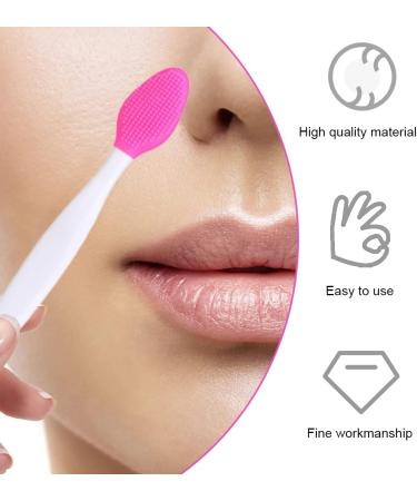  Beauty Make-up Make-up Brushes & Tools Lip Brushes Lip Brush Exfoliating Cleaning Beauty Tool Double-Sided Nose Cleansing Brush for Lip Nose Face - Buy Online on GoSupps.com