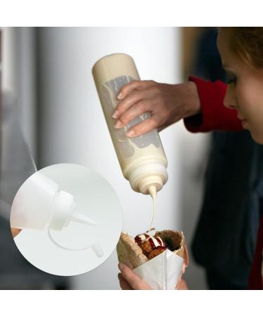 2 Pcs Condiment Bottle Sauce Bottle 8 oz Squeeze Bottles Plastic Squeeze Bottle for Painting Baking Ketchup Olive Oil 250ML - Buy Online on GoSupps.com