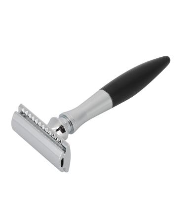 Double Edge Blade Retro Safety Razor - Foldable Stainless Steel Men's Hand Razor (Black) | Razor Epilation Device & Accessories for Hair Removal - Buy Online on GoSupps.com