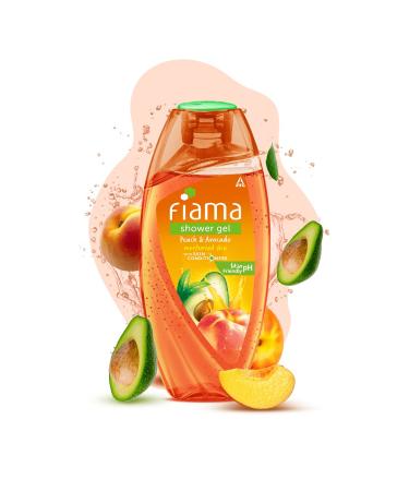 Fiama Di Wills Peach & Avocado Deep Moisturize Shower Gel 250ml - Hydrating Body Wash for Soft Skin | Buy Internationally - Buy Online on GoSupps.com