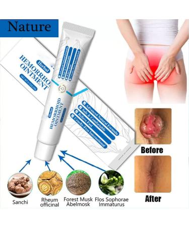 Healmusz Natural Herbal Hemorrhoids Ointment Healmusz Hemorrhoid Ointment Chinese Herbal Hemorrhoids Cream Organic Herbal Hemorrhoids Ointment 0.7Oz/20g (2pcs) - Buy Online on GoSupps.com