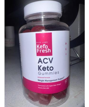 Keto Fresh ACV Gummies for Weight Loss & Energy | Improve Sleep & Reduce Fatigue - 60 Gummies - Buy Online on GoSupps.com