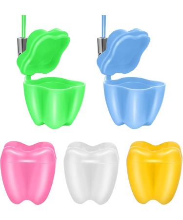 Coheali 5th White Toothed Treasure Chest - Tooth Holder Necklace for Lost Teeth | Perfect Baby Gift & Child Tooth Save Chain - Buy Online on GoSupps.com