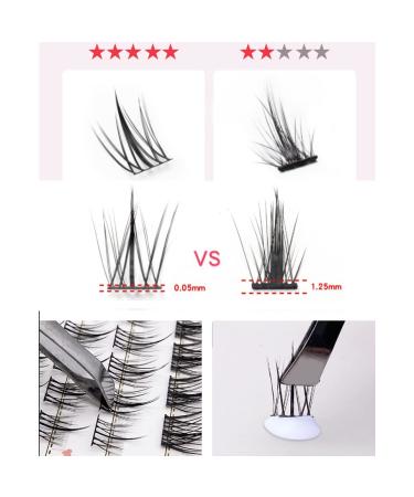 Buy Large Capacity Lash Book - 20D Premade Fans & Natural DIY Lash Extensions | Striped Ultrafine for Beginners - Trilogy/Sunflower Styles - Buy Online on GoSupps.com