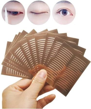 180 Pairs Double Eyelid Paste Invisible Self-Adhesive Double Eyelid Tape Paste Waterproof Double Eyelid Stickers Tape for Mono-Eyelids - Buy Online on GoSupps.com