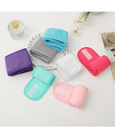 EIOLWJIEO Color Available Premium Cotton Women Adjustable SPA Facial Headband Adjustable And Flexible Headbands For Face Washing Black - Buy Online on GoSupps.com