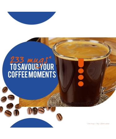 Nescafe Azera Americano Decaffeinated Instant Coffee 420g - Buy Online on GoSupps.com