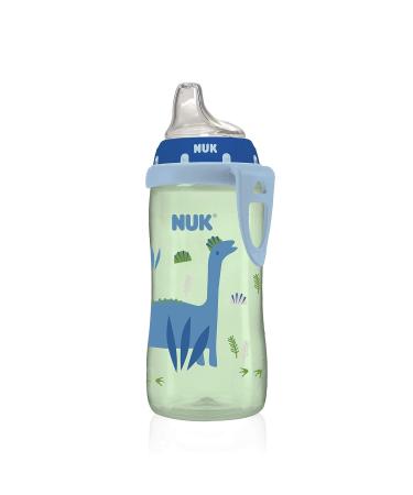 NUK Silicone Spout Active Cup 10oz - Assorted Flamingo or Dinosaur Designs - Buy Online on GoSupps.com