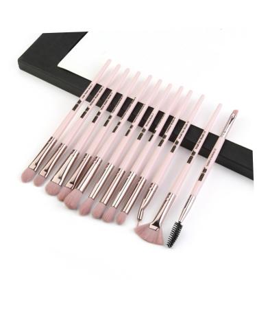 12pcs Portable Powder Brush Set - Professional Makeup Tools for Women | Miss Pink Cosmetic Brushes - Buy Online on GoSupps.com