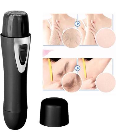 Hair Removal Device - Mini Electric Epilator for Face Body Armpits & Legs - Black Color - Best International Shipping - Buy Online on GoSupps.com