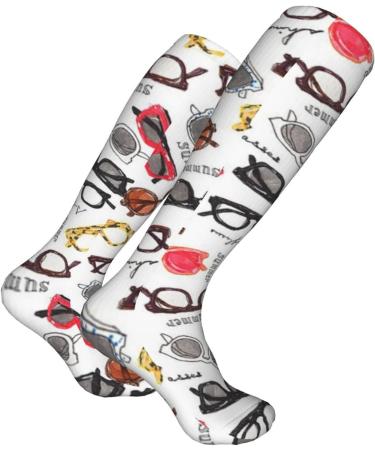 Buy Retro Compression Socks for Men & Women | 15-20 mmHg Circulation Support for Running & Cycling - Buy Online on GoSupps.com