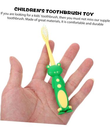 Fomiyes Cartoon Toothbrushes for Children | Sweet Manual Toothbrushes for Sensitive Teeth | Fun Toothbrush Toys for Kids - Buy Online on GoSupps.com