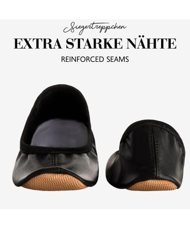 Buy Winning Podium Unisex Gymnastics Shoes - Size 24-40 Breathable & Non-Slip Ballet Shoes for Kids & Adults (29 EU Black) - International Shipping Available - Buy Online on GoSupps.com