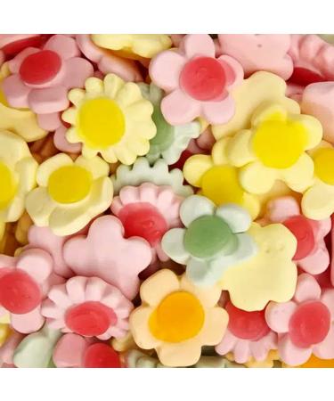Happy Flowers Gummy Sweets 1kg Bag - Fruit Flavour Gummy Sweets - Buy Online on GoSupps.com