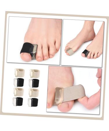 FOMIYES 8 Pairs Toe Separator Thumb Splints for Men - Bunion Guard & Toe Protector - Elastic Bracket - 2.5x2cm - Assorted Colors - Buy Online on GoSupps.com