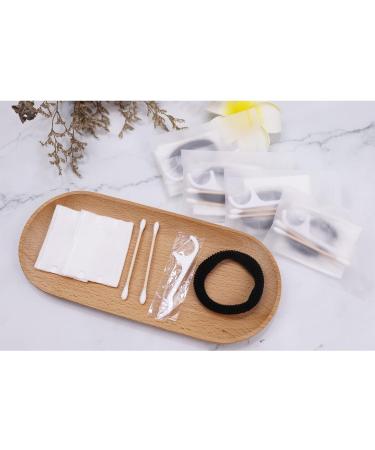 100-Pack Hotel Amenities Set | Individually Packed Accessories: Cotton Pads Swabs Hair Bands & Dental Floss for Hotels - Buy Online on GoSupps.com
