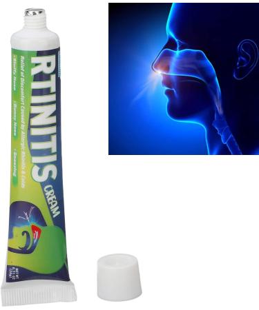 Rhinitis Cream for Sinusitis & Nasal Relief - 20g Clogged Nose Ointment | Fast-Acting Sinus Infection Relief - Buy Online on GoSupps.com