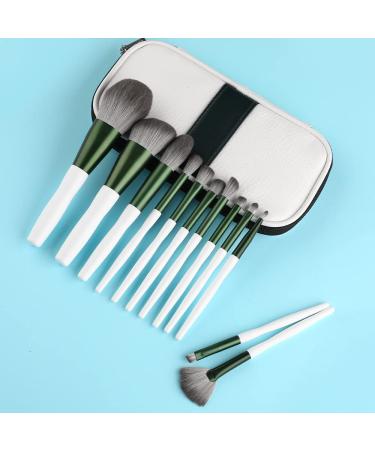 12-Piece High-Quality Makeup Brush Set with Synthetic Bristles & Case | Perfect for Beginners & Makeup Artists - Buy Online on GoSupps.com