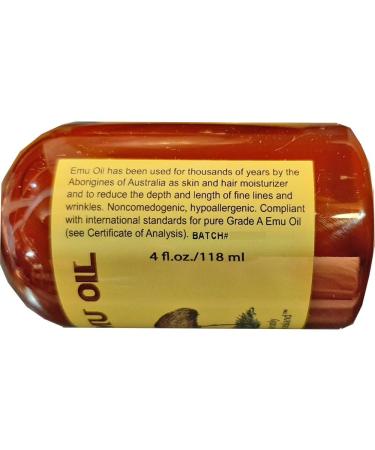 Emu Oil Premium Golden Grade A Set of 2 Bottles and Emu Oil Lip Balm (Pack of 3 Products) - Buy Online on GoSupps.com