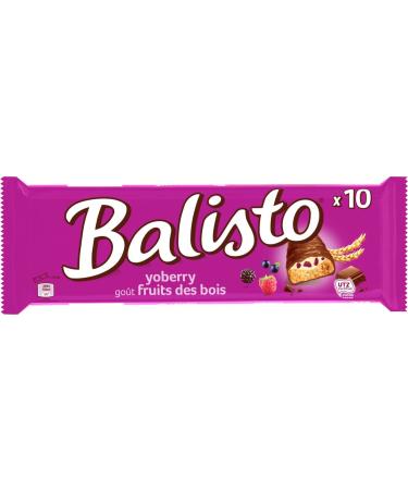 Balisto Forest Fruit Bars, 10 bars of 18.5g