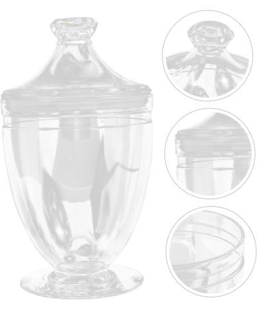 TOPBATHY 3pcs Sugar Bowl Gift Boxes Snack Container Glass Candy Dish with Lid Tea Jar Party Favors Holder Clear Wedding Favor Boxes Candy Storage Cup Chocolate Jar Acrylic Biscuit Candy Box - Buy Online on GoSupps.com