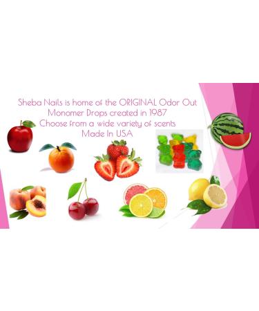 SHEBA NAILS Odor Out Acrylic Liquid Neutralizer 1/2oz - Strawberry Scent | Minimize Monomer Odor for Nail Services - Buy Online on GoSupps.com