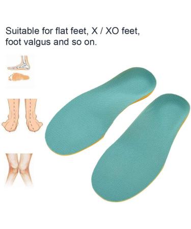 Orthotic Insoles for Kids - Prevent Flatfoot Foot Valgus & Pronation - Breathable Shockproof 3D Inserts (XL - Buy Online on GoSupps.com