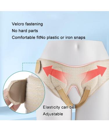 Belly Belt for Men - Hernia Relief with Velcro Fastening | Comfort for Inguinal Hiatal & Femoral Hernias (Small - Buy Online on GoSupps.com
