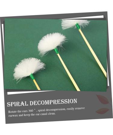 BELLIFFY 8pcs Professional Ear Cleaners Non- Grip Spiral Wax Removers for Gentle Ear Canal Massage and Portable Handle Wax Picks - Buy Online on GoSupps.com