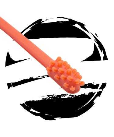 Denture DART V2 Adhesive Removing Toothbrush - Red | Effective Denture Cleansing Tool - Buy Online on GoSupps.com