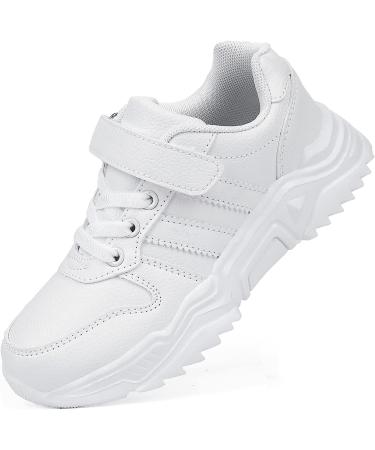 DVTENI Unisex Kids Antiskid Tennis Sneakers - White Outdoor Running Shoes - Buy Online on GoSupps.com