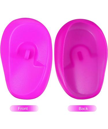 Lurrose Women Ear Protectors - 206pcs Disposable Hair Dye Earmuffs for Salon, Shower Caps for Women - Buy Online on GoSupps.com