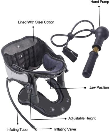 ESASAM Cervical Traction Device Relieve Neck & Shoulder Pain | Improve Spinal Alignment | Neck Recovery Tool - Buy Online on GoSupps.com