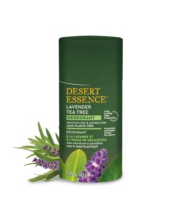 DESERT ESSENCE Lavender Tea Tree Deodorant 2.25 OZ