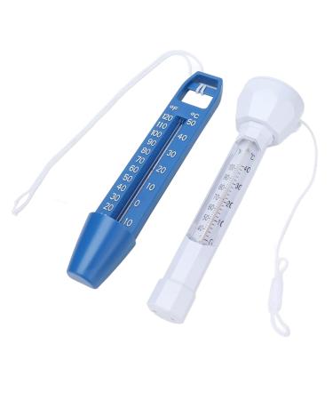 STARNOONTEK 2 PCS Floating Pool Thermometer with Lanyard Set Water Thermometer Aquarium for Spas Hot Tubs Aquariums & Fish Ponds - Buy Online on GoSupps.com