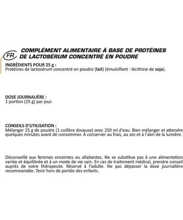  Ab's MAXIMIZE YOUR BODY NAKED WHEY PROTEIN * 16 servings / 400 g * Sports performance (muscle mass) * Satisfied or money back guarantee * Made in France - Buy Online on GoSupps.com