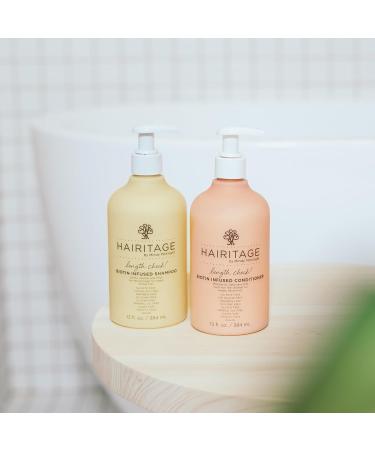 Hairitage Biotin Shampoo with Jamaican Black Castor Oil - Thickening Volumizing Sulfate Free Color Safe & Vegan - Hydrating Repair for Thinning Hair - 13 Fl Oz - Buy Online on GoSupps.com